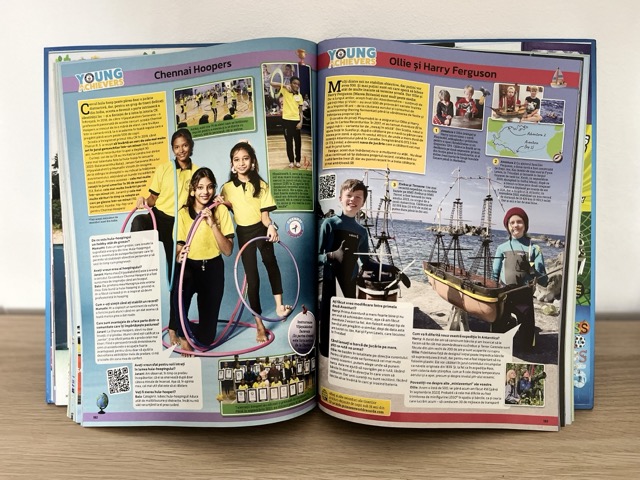 Cartea Recordurilor Guinness World Records în limba română, disponibilă cu reducere